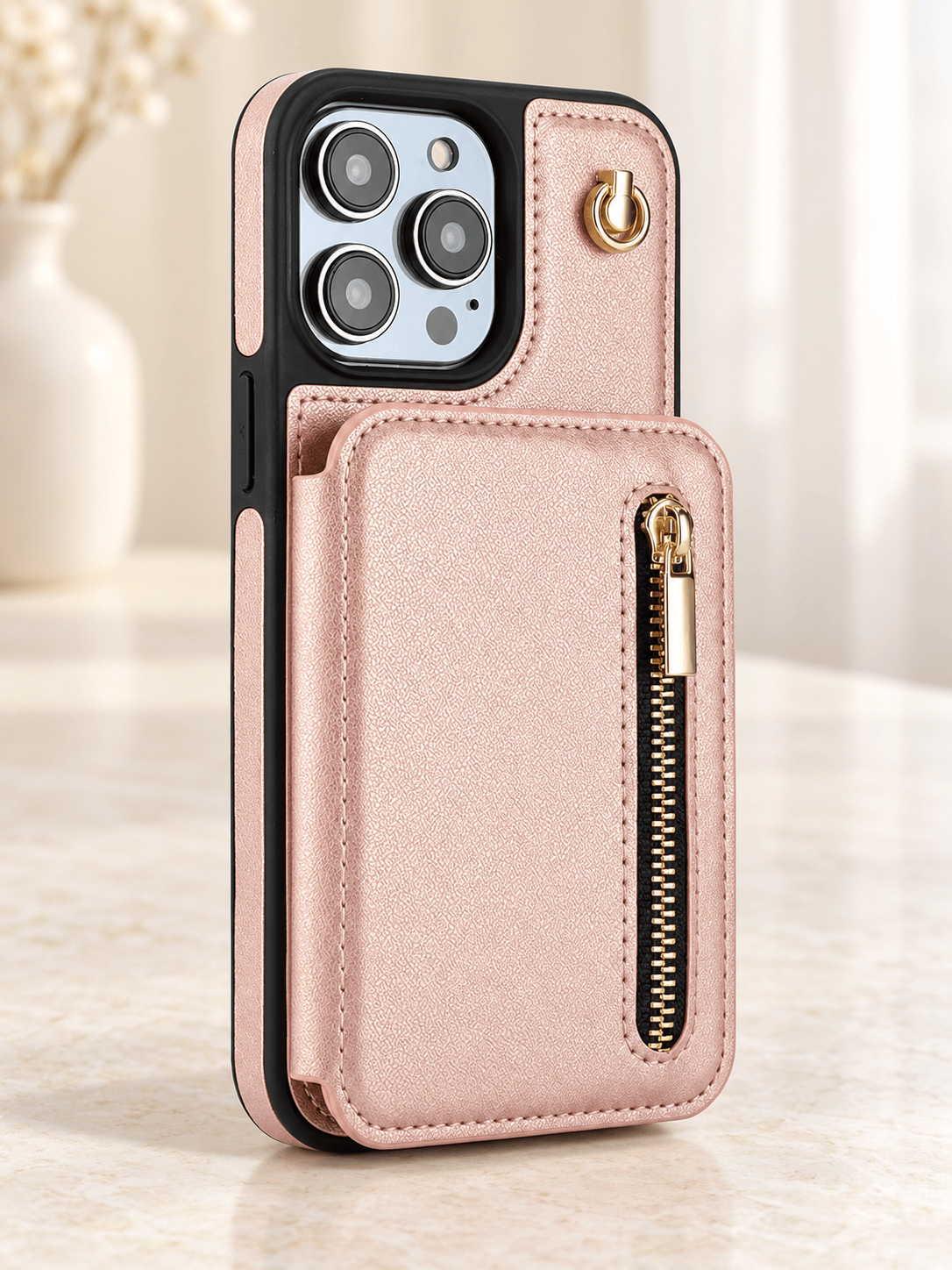 Stylish Genuine Leather Flip Case for Samsung/Apple Phones