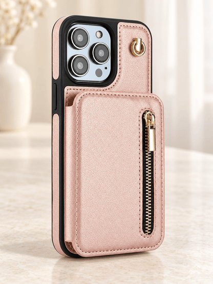 Stylish Genuine Leather Flip Case for Samsung/Apple Phones
